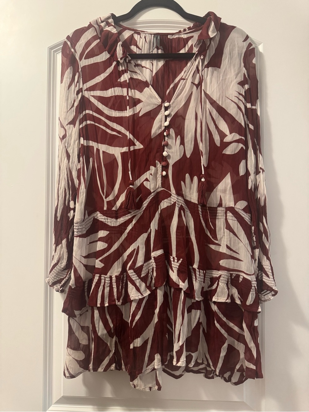 BY ANTHROPOLOGIE COVER UP DRESS SIZE XS